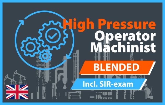 SIR High Pressure Operator Machinist (HDO-M) combined e-learning/classroom course incl. exam